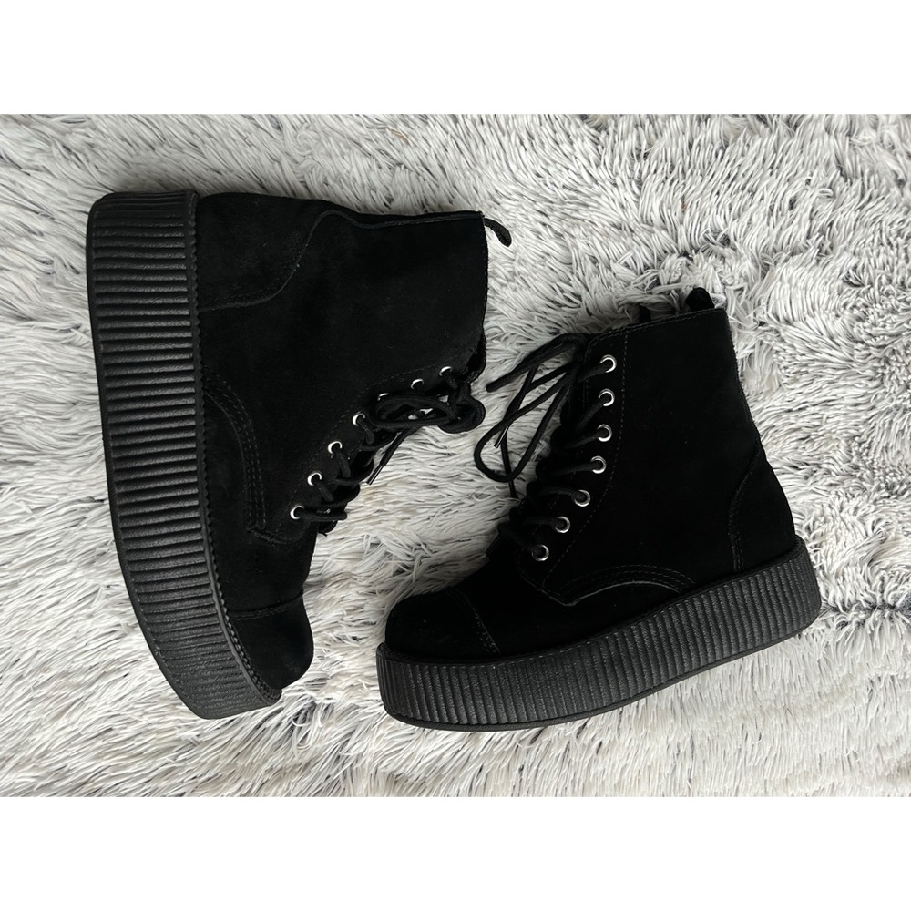 TUK Black Ankle Boots & Booties